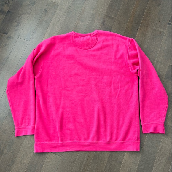 ALL SHE WROTE NOTES Happy Heart Pink Oversized Sweatshirt, Confetti Happiness - Picture 3 of 6